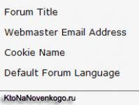 Design themes and Russification of the SMF forum, as well as installation of the JFusion component in Joomla